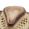 Semplice cappello da cowboy occidentale fatto a mano da spiaggia in feltro cappellino da festa per uomo donna cappello a tesa larga cappelli vuoti unisex