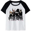 Men's T-Shirts Jujutsu Kaisen Gojo Satoru Yuji Itadori Printed Tshirt Men Harajuku Kawaii Cartoon T Shirt Anime T-shirt Hip Hop Tops Tee Mal