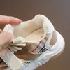 Crianças tênis 2022 novo outono meninos esportes correndo formadores grossos meninas marca de moda sapatos casuais tênis plataforma respirável 26-35