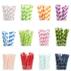 Multi -kleuren papier drinken rietjes verjaardag bruiloft feest evenement Hawaiiaanse feestdagen luau sticks ktv drinkstroopjes b0815