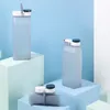 600ml Gıda Sınıfı Silikon Su Şişesi Kıvırcık Katlanabilir Süt Su Kupası Yaratılabilir Taşınabilir Seyahat Spor Bottles Açık Mekan Aktiviteleri Ekipman LT0149