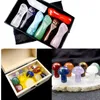 Arts And Crafts 7 Chakra Crystals Gift Box Set Healing Tumbling Stone Crystal Mixed With Natural Rough Stones For jllYuQ88956052169981