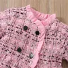 Robes de fille à la mode printemps automne designer enfant en bas âge bébé robe mignonne vêtements pour petites filles tenue