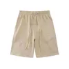 Camisetas Masculinas 21ss Shorts Refletivos High Street Calças Esportivas Casuais Soltas Estilo Oversize Calças Curtas com Cordão Tendência Estilista Essentail