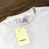 Hello My Name Is Vetements Big Printing VTM T-Shirts Man Women Black White Casual Couple Cotton O-Neck New Short Sleeve