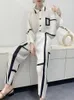Women's Two Piece Pants Miyake Pleated Suit For Women 2022 Autumn Urban Casual Digital Printing Top Skinny 2-Piece Set WomenWomen's