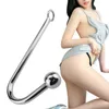 Anal Hook Stainless Steel Dilator sexy Toys For Man Prostate Massager Metal Butt Plug Male Chastity Device BDSM Products