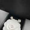 Parel Oorbellen Ontwerper Sieraden Luxe Stud Oorbellen Voor Vrouwen 925 Zilveren Boucle Studs Letters Hoops Liefde Oorbellen Huwelijksgeschenken Doos 2024 Mooi