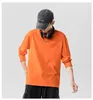 Moda Oversize T-shirt da uomo Cotone Primavera Estate Street Skateboard Hip Hop Maniche lunghe T-shirt da uomo Girocollo Uomo Magliette casual Taglia M-5XL