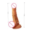 Lifelike Lover Classic Curved Realistic Dildo vibrator Flexible penis Waterproof powerful suction cup Adult sexy toy for women