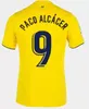 Villarreal CF camiseta de fútbol camiseta local DANJUMA YEREMY DI Trigueros PAREJO PACO ALCaCER GERARD PAU COQUELIN CHUKWUEZE hombres ISE camiseta de fútbol