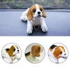 Interior Decorations Car Doll Dog Accessories Shake Dashboard Puppy Ornament Head Decor Toys Sleeping Tabletop H8E0Interior