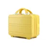 Mini-Reisehandgepäck-Kosmetikkoffer, kleine tragbare Tragetasche, süßer Koffer für Make-up, multifunktionaler Aufbewahrungsorganisator 220315