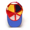 3 Sizes Funny Helicopter Propeller Baseball Caps Colorful Patchwork Cap Sun Children Adult Boys Girls Snapback