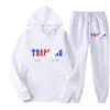 Men's Tracksuits Trainingspak Merk Gedrukt Sportkleding Mannen 16 Kleuren Warm Twee Stukken Set Losse Hoodie Sweatshirt Broek CapuM