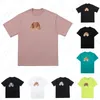 22SS Mens T Shirt Tasarımcıları Yaz Gevşek Tees Fashion Man S Rahat Gömlek Lüks Giyim Sokak Şortları Kol Giysileri Kadın Tshirts S-XL RCJT001