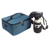 Vattentät DSLR-kameralensväska Infoga skydd Handväska som bär Tote Padded Case Linspåse för AA220324