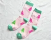 19 styles Christmas Halloween socks children adult Xmas pumpkin Santa Claus print socks cotton Unisex Mid tube Socks