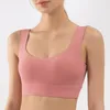 2023 Ny Yoga Vest Fitness Sports stötsäker vacker rygg mot sagande hög elasticitet tät behå yoga bär kvinnor bra stötsäker med avtagbar bröst ärmlös