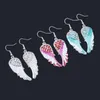 Chains Fashion Angel Wing Necklace Cross Diamond Ladies Pendant Ring Earring Bracelet Necklaces For Women Jewelry