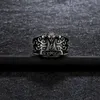 Fashion Design Viking Men Hammer Ring Jewelry Antique Silver Plated Stainless Steel Rings for Male Gift