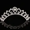 Cabeças de cabeceiras mais populares Crowns de moda no noiva da coroa brilhante para Tiaras Bride