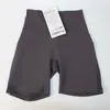 Calça de moletom feminina LL Yoga para esportes fitness 4 pontos Calça de corrida elástica para emagrecer pés Calções absorventes de suor