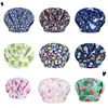 Moda Floral Surgical Cap Baotou Caps Flower Print Farmácia Pet Shop Mulheres Médicas