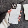 Kvinnor Telefonfall Designer för iPhone 13 Pro Max 12 11 XS Max XR -telefoner Fall 3D Silica Gel Flower Couples Telefon Cover High Quality