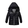 Lange stijl winter Keep warme jongens jas Dik buiten sport mode mode met capuchon bovenkleding jasje voor kinderen kinderen verjaardagscadeau J220718