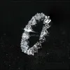 Обручальные кольца ювелирные изделия Victoria wieck сладкая милая мода Реал 925 Стерлинговый овальный овальный срез