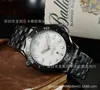 Onega Value Wristwatch 시계 고급 디자이너 스틸 밴드 시계 남자 패션 사업