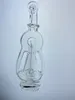 Glass hookah recycle peak or carta with clear clean high quantity