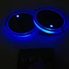 7Colors LED Car Cup Holder Lights For Changing USB Luminous Coaster Water Cup Bottle Pad AUTO Accessories