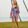 Coton Plage Cover Up Kaftans Sarong Maillot De Bain Ups Pareos Maillot De Bain Femme Maillot De Bain Tunique N937 Maillot De Bain Femme