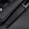 Haute Qualité H7192 Survie Tactique Couteau Droit 440C Noir Titane Revêtement Tanto Lame ABS Poignée Fixe Lame Couteaux avec Kydex