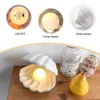 Night Lights Shell Shaped Light Pearl In Desk Decoration Lamp For Home Bedroom Bedside Tabletop Ornaments Xmas Gifts