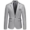 Hommes Slim Fit bureau Blazer hommes veste robe de mariée décontracté affaires mâle costume manteaux élégant costume homme vestes pour hommes 'tops 220801