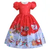 Robes de fille Robe de Noël Vêtements Bébé fille Princesse Pour la fête de mariage Enfants Tout-petits Enfants Adolescents