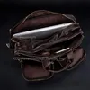 Duffel väskor grossist äkta läder ryggsäckar män reser ryggsäck skola bagage ryggsäck rygg duffle väska brun