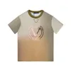 2023 Version avancée T-shirts pour hommes France tendance Vêtements lettre Couple imprimé graphique Célèbre marque designer coton Col rond hommes et femmes Manches courtes