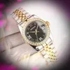 Designer de 31mm Diamantes Ring Ringwatches Women Mechanical Automatic Gold Edge 904L Aço inoxidável Aniversário de casamento Ladies Gifts Wristwatch OROLOGIO DI LUSSO