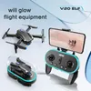 Intelligent Uav 4DRC V20 Drone 4k Profesional HD Dual Camera fpv Drone Height Keep Drones Pography Rc Helicopter Foldable Quadcopter Dron Toy 220830