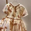 Luxe Enfants Filles Robes À Paillettes Bébé Fille Princesse Robe De Soirée D'été Enfants Outwear Vêtements