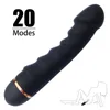 Nxy vibartors 20 modos vibrador vibrador de silicone macio pênis realista pênis forte gest got spot clitóris estimulador feminino masturbador adulto brinquedos sexuais 0609