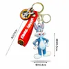 Creative fun cute myna doll keychain cartoon pendant trendy bag pendant small gift