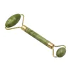 Jade Roller Massager for Face Gua sha nature Stone Beauty cienki twarz winda przeciwbrabia skóry narzędzia do pielęgnacji twarzy FY3500 GC1019