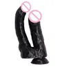 2021 Best-Sell Super Soft Realistic Wearable Dildo Penis Lesbian Toy Double Penetration Vagina Anal kvinnlig onani Sexiga leksaker