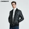 Coodrony merk Duck Down Down Jacket Men Fashion Striped Casual Coat Men Kleding Herfst Winter Dikke Warm Jackets Pockets 98028 201209