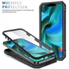 Heavy Duty Multifunctional Phone Cases for Iphone 13 12 11 Pro Max Mount Magnetic Car Mount XSMAX XR XS X 8 7 6 Plus Sliding Camera Protective Phones Case Wholesale DHL